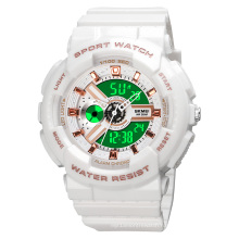skmei 1689  G Style Women White Watch Sport Shock Men's Analog Quartz Digital electronic Watch